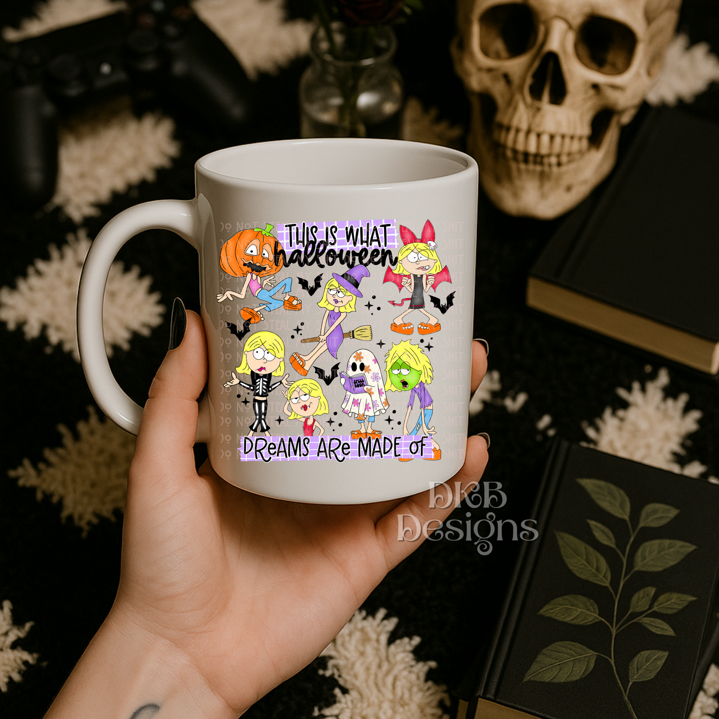 Spooky Halloween UV DTF