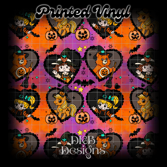 Nostalgia hearts Printed Vinyl