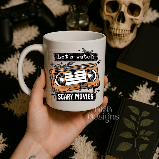 Let’s watch scary movies UV DTF