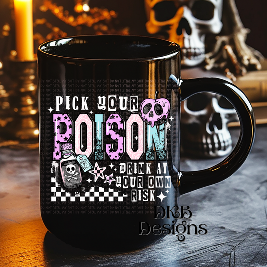 Pick your poison white UV DTF