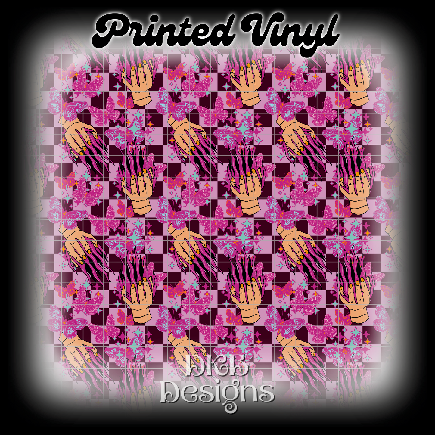 Manifest that shit Printed Vinyl