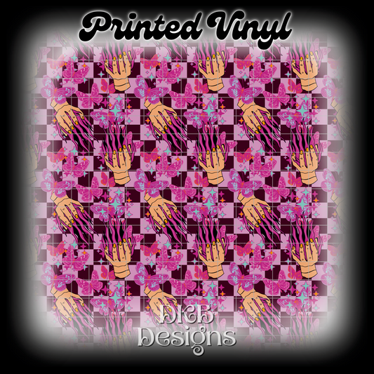 Manifest that shit Printed Vinyl