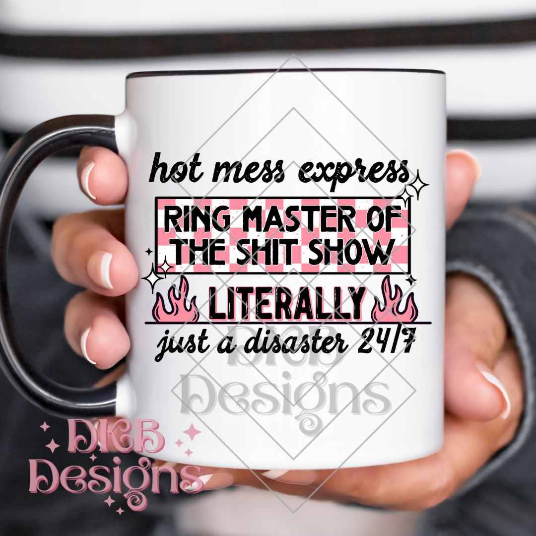 Ring master of the shit show UV DTF