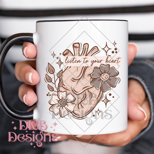 Listen to your heart UV DTF