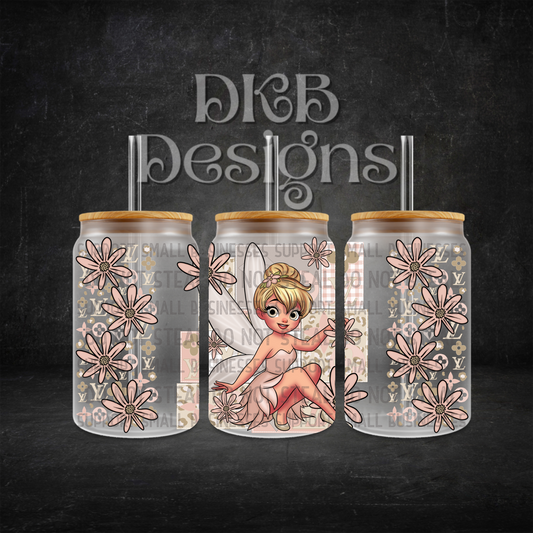 Luxury 16oz glass can UV DTF