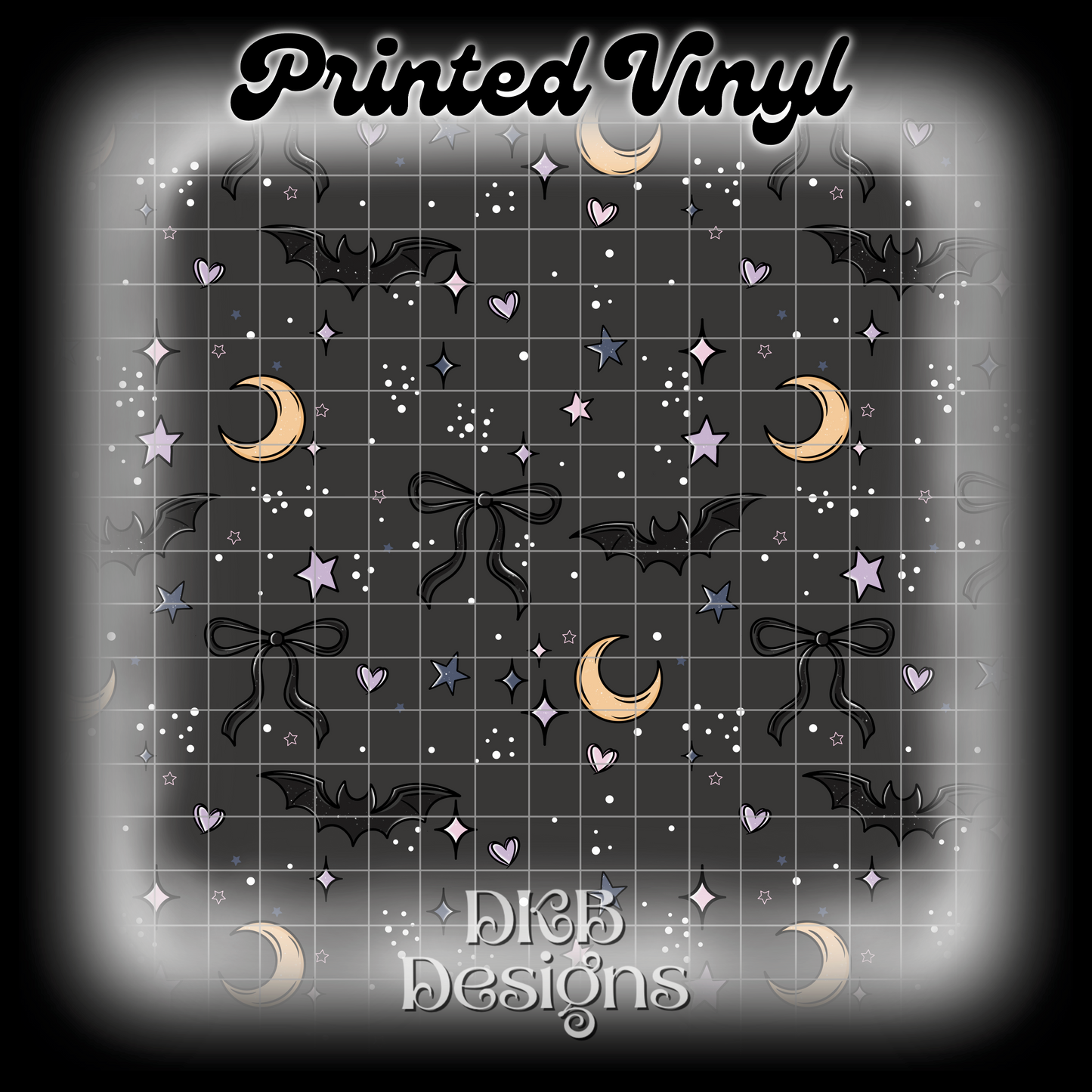 Batty coquette Printed Vinyl