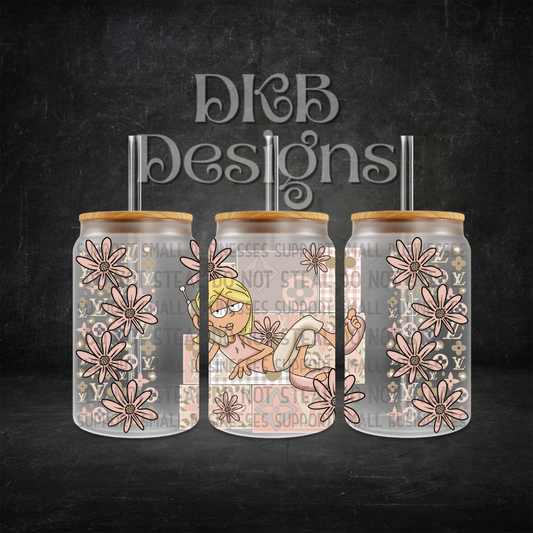 Luxury 16oz glass can UV DTF