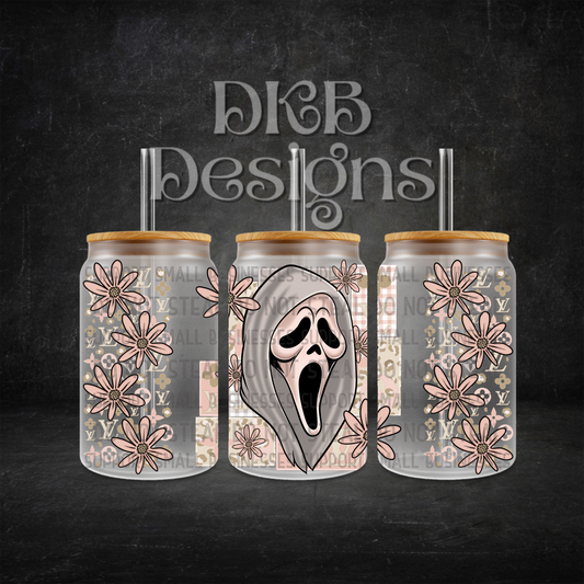 Luxury 16oz glass can UV DTF