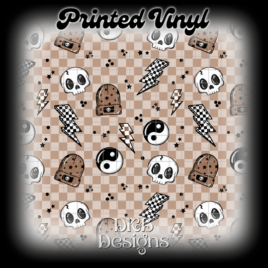 Stay rad no words Printed Vinyl