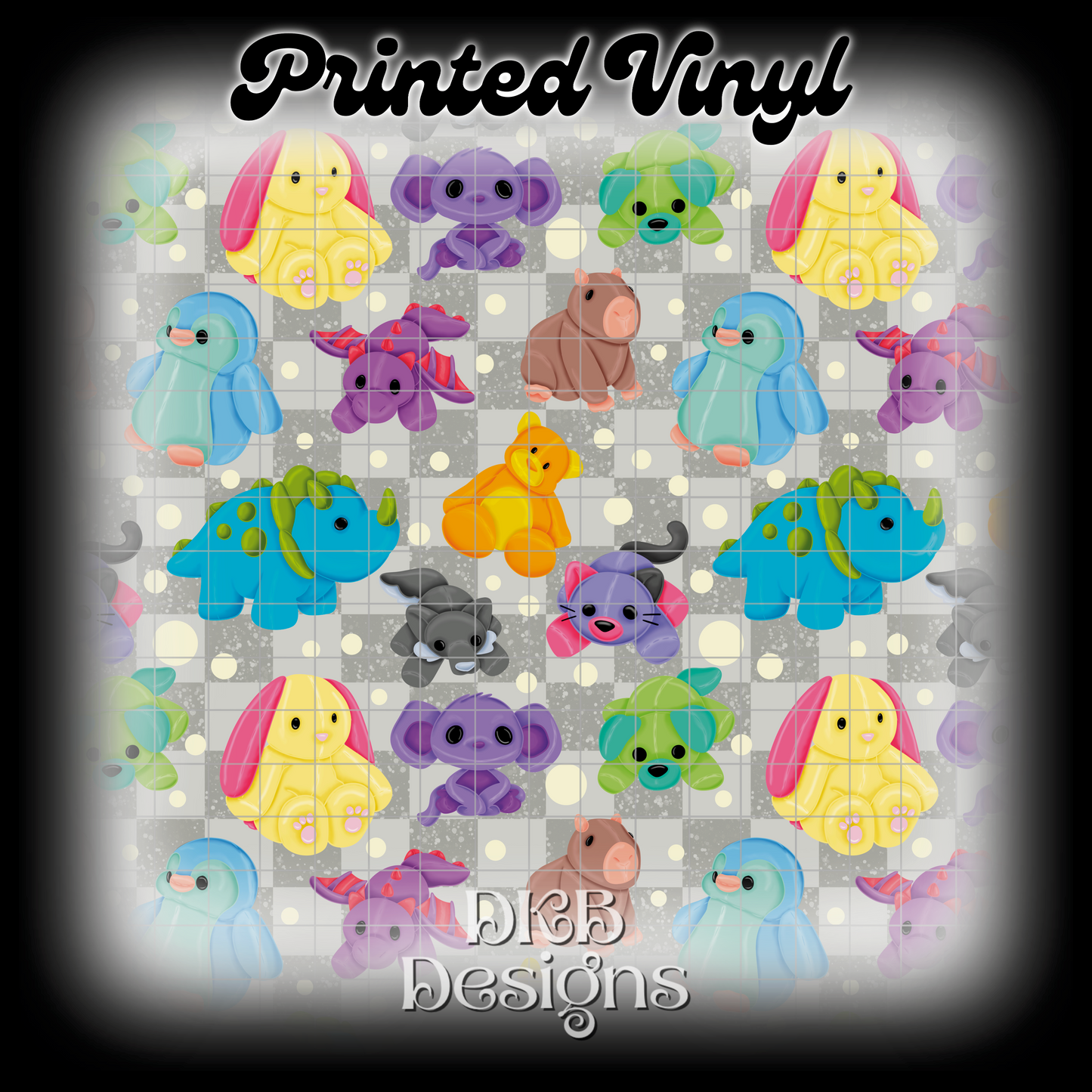 Gangs all here Printed Vinyl