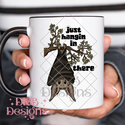 Just hangin in there dark UV DTF