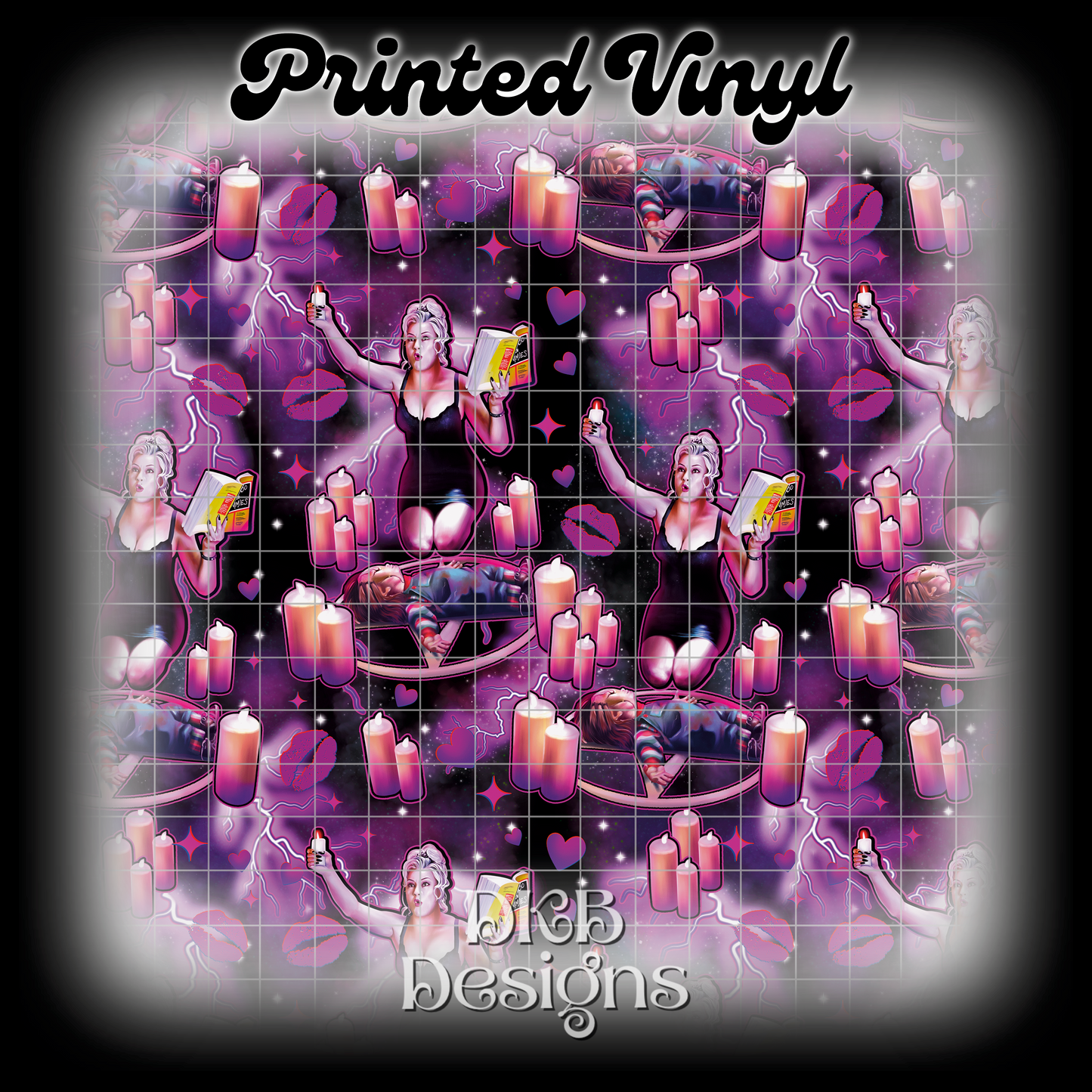 Tiffany Printed Vinyl