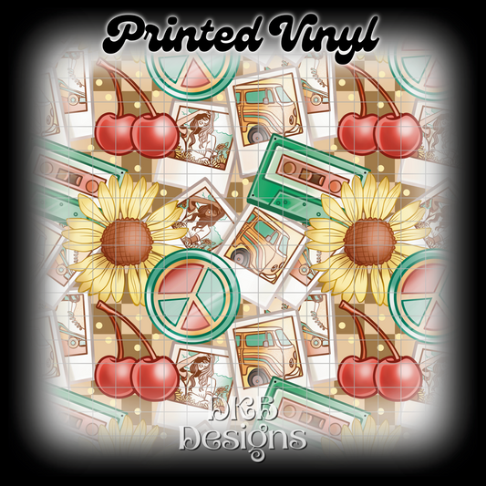 Live free say wild Printed Vinyl