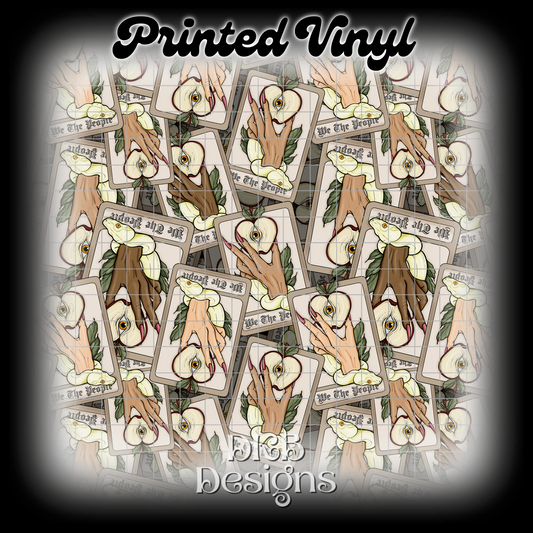 We the people Printed Vinyl