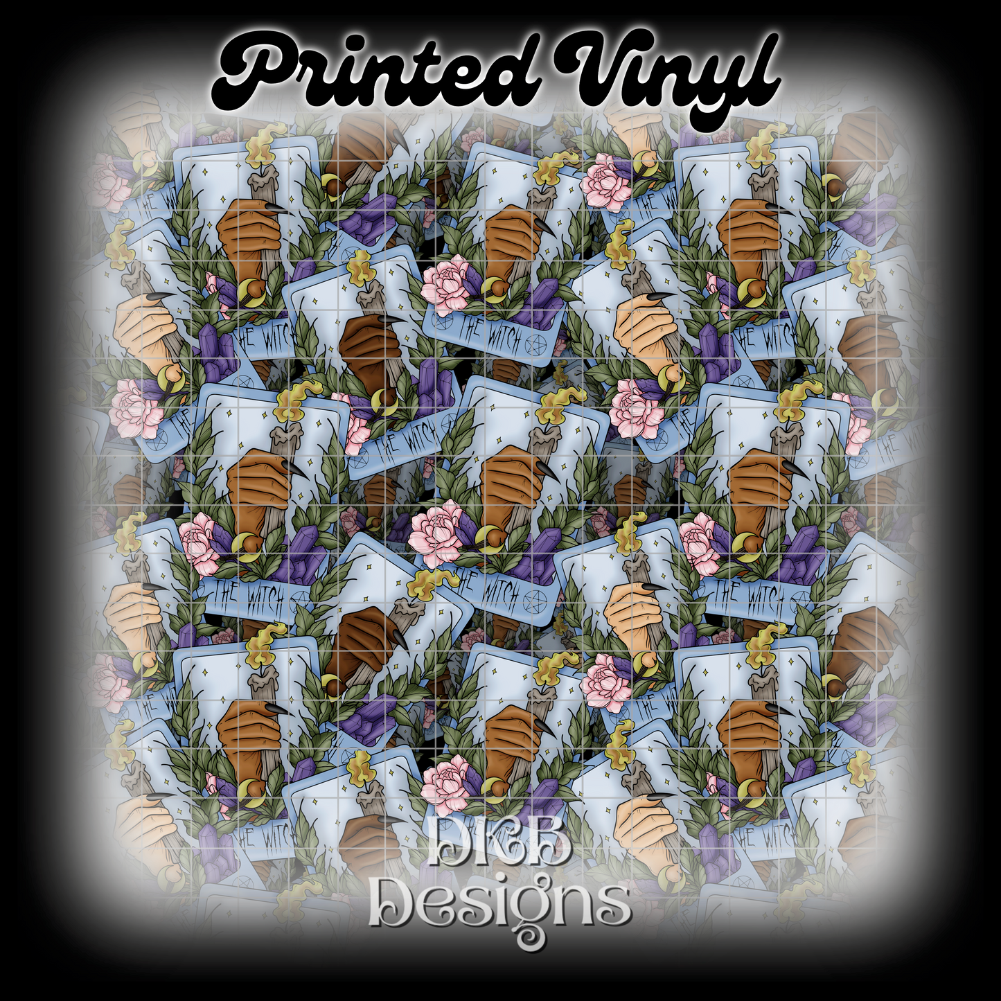 The witch Printed Vinyl