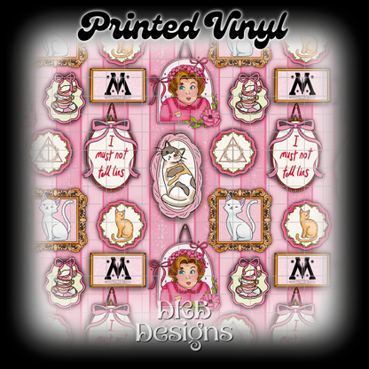 I must not tell lies Printed Vinyl