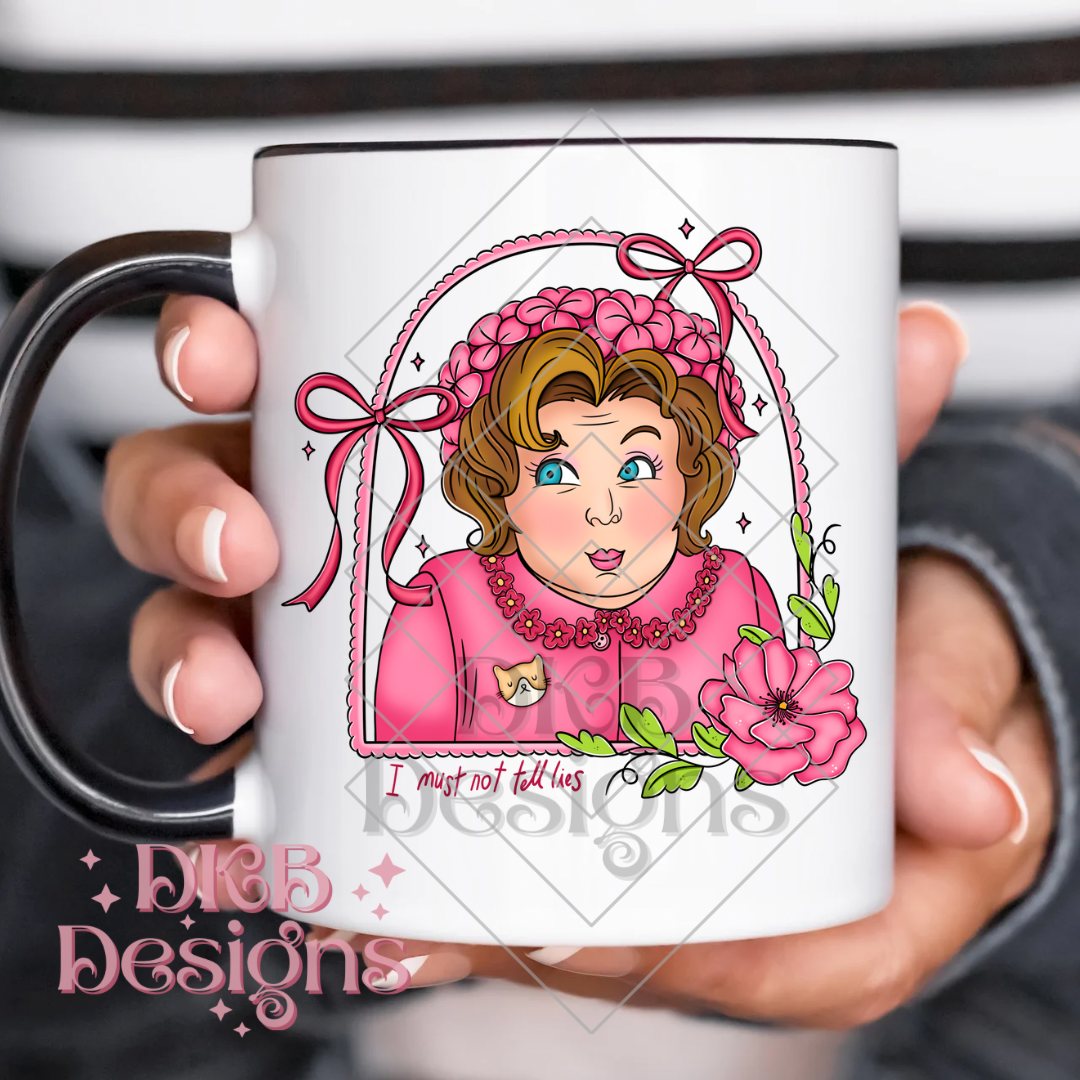 I must not tell lies UV DTF