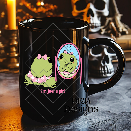 I’m just a girl UV DTF