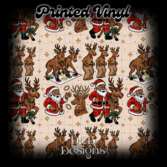 Reindeer games Printed Vinyl
