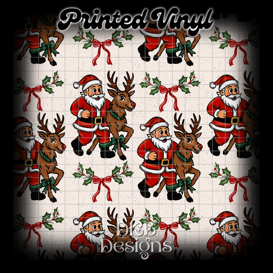 Five legged race Printed Vinyl