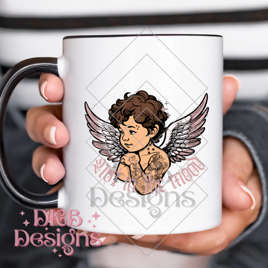 Not in the mood pink UV DTF