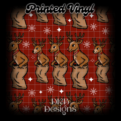 Potato sac race Printed Vinyl