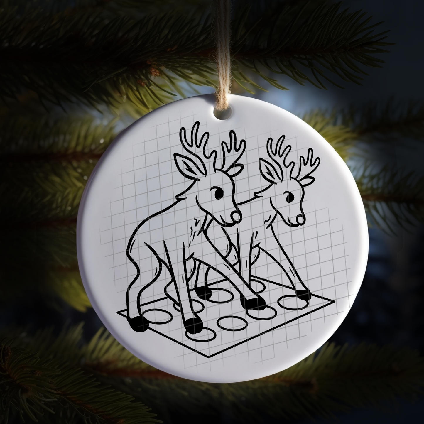 Twister black UV DTF