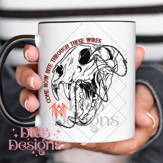 Bite through these wires UV DTF