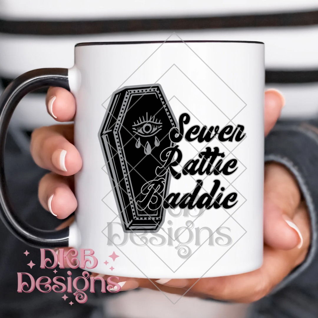 Sewer rattie baddie UV DTF