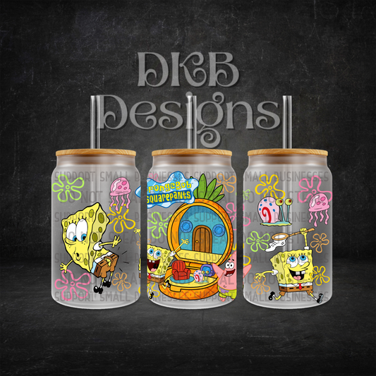 Pocket 16oz glass can UV DTF