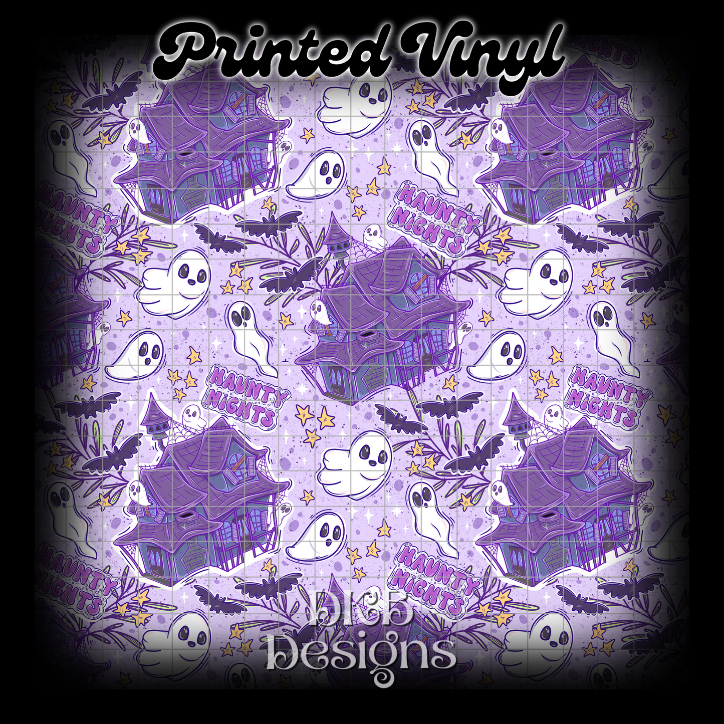 Haunty nights Printed Vinyl