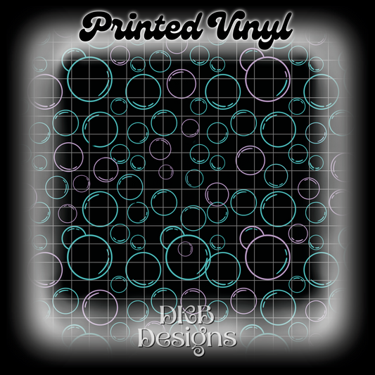 Bubbles Printed Vinyl