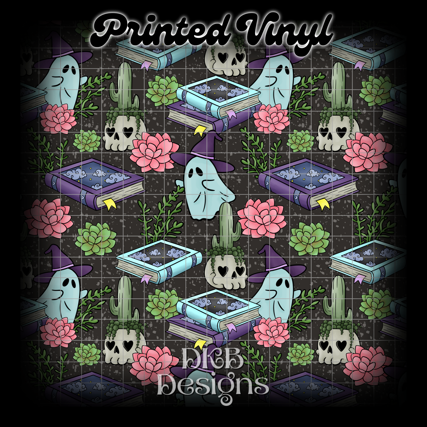 Ghost witch Printed Vinyl