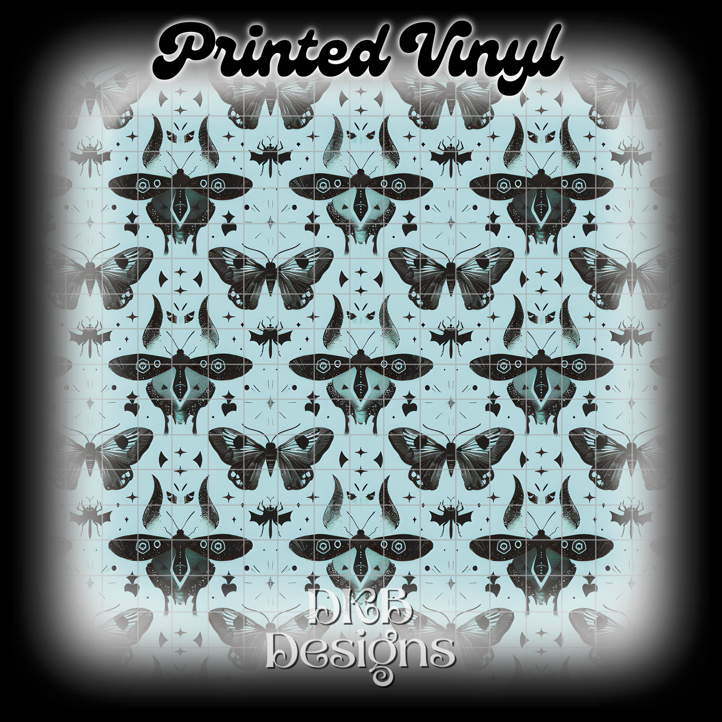 Death moth 5 Printed Vinyl