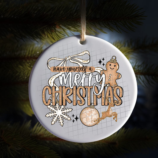 Merry little Christmas UV DTF