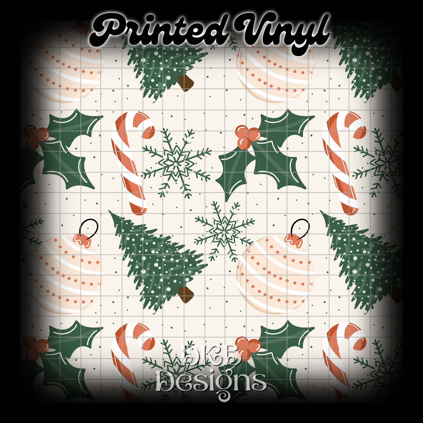 Christmas Printed Vinyl