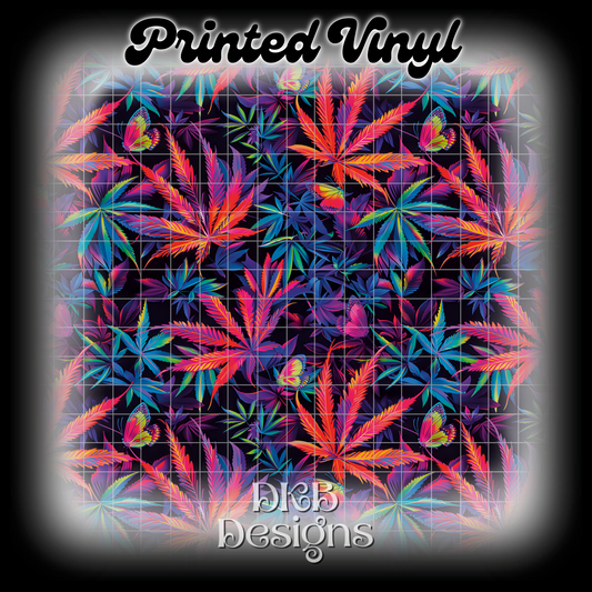 420 neon 1 Printed Vinyl