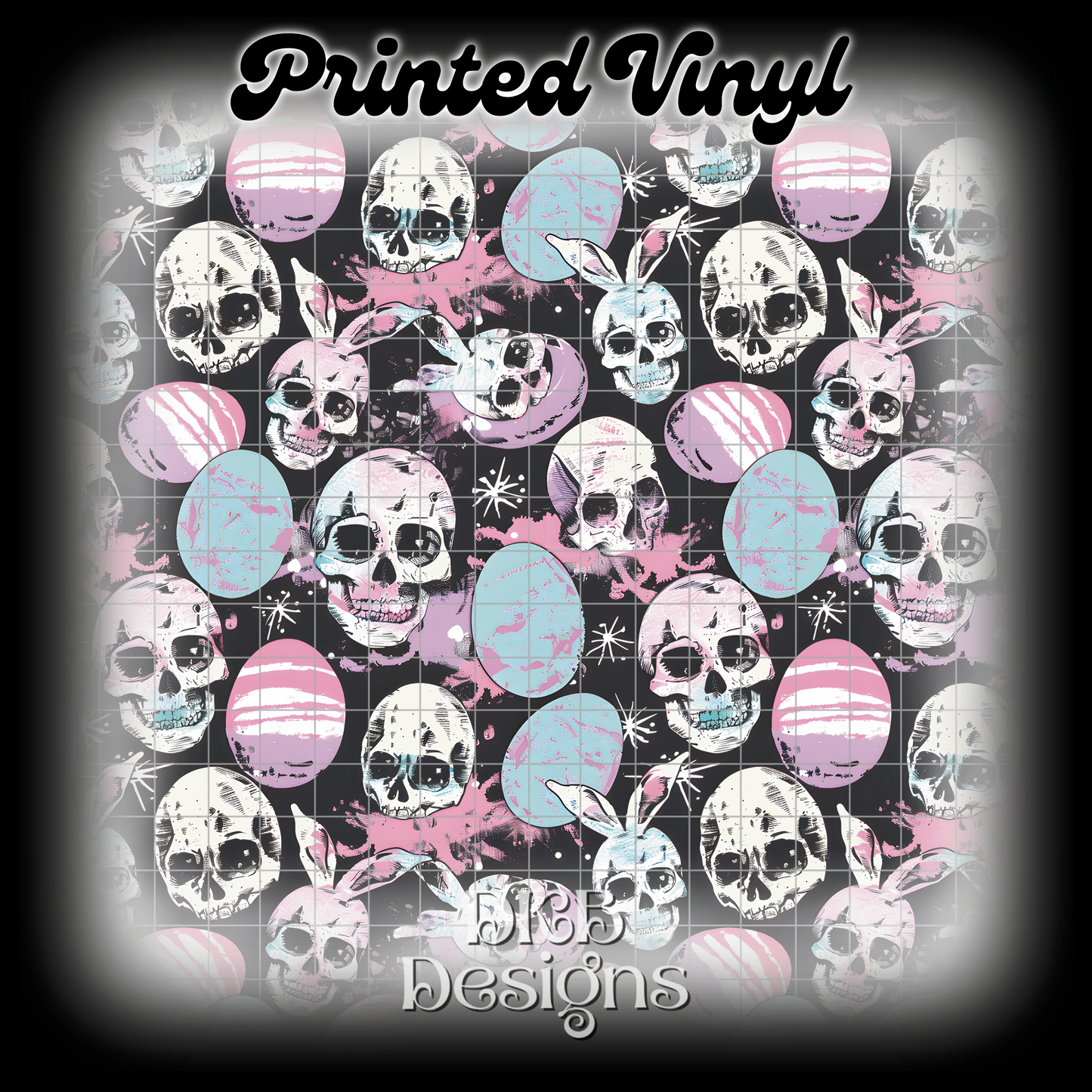 Creepy easter 2 Printed Vinyl