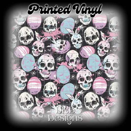Creepy easter 2 Printed Vinyl