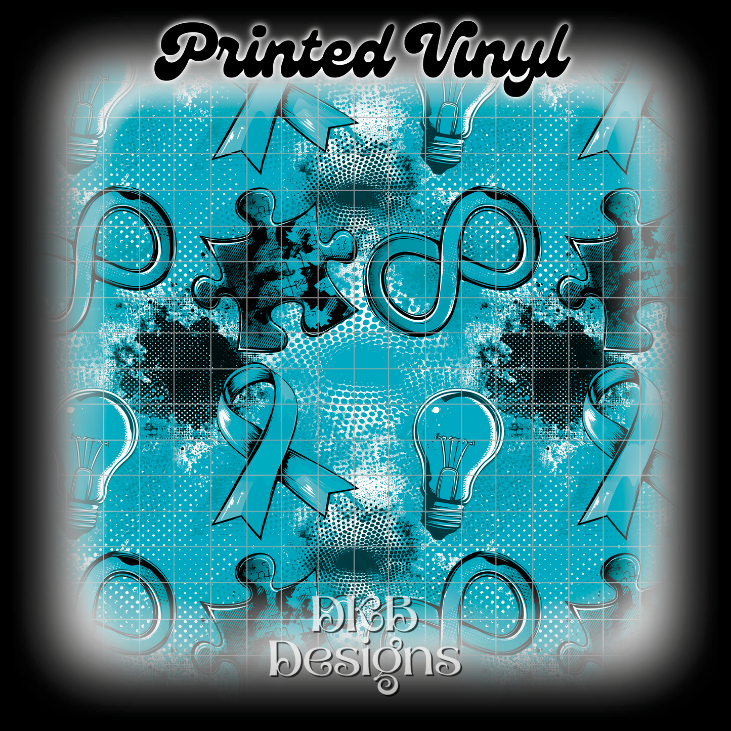 Autism 2 Printed Vinyl