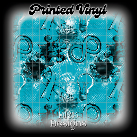 Autism 2 Printed Vinyl