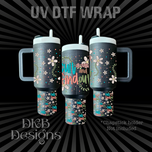 Cult around Chapstick holder UV DTF