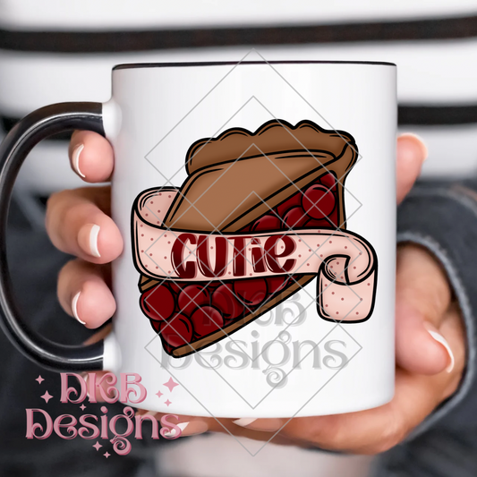 Cherry cutie pie UV DTF