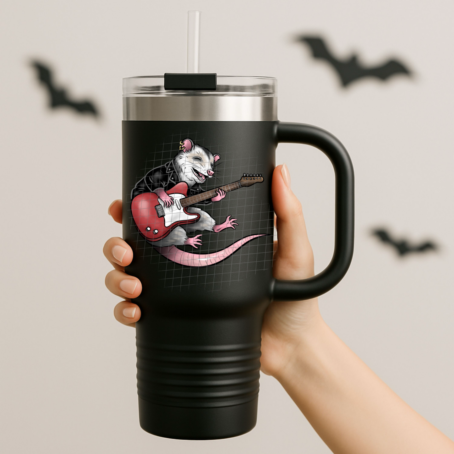 Trash metal band UV DTF