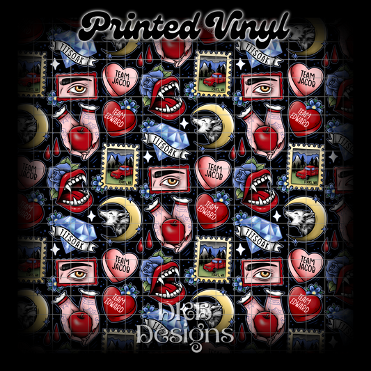 Twilight Tatz Printed Vinyl (4 color ways)