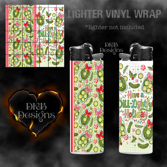 Dill-lightful Lighter vinyl wrap