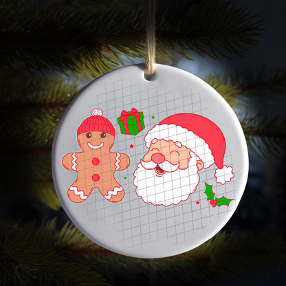 Red Christmas UV DTF