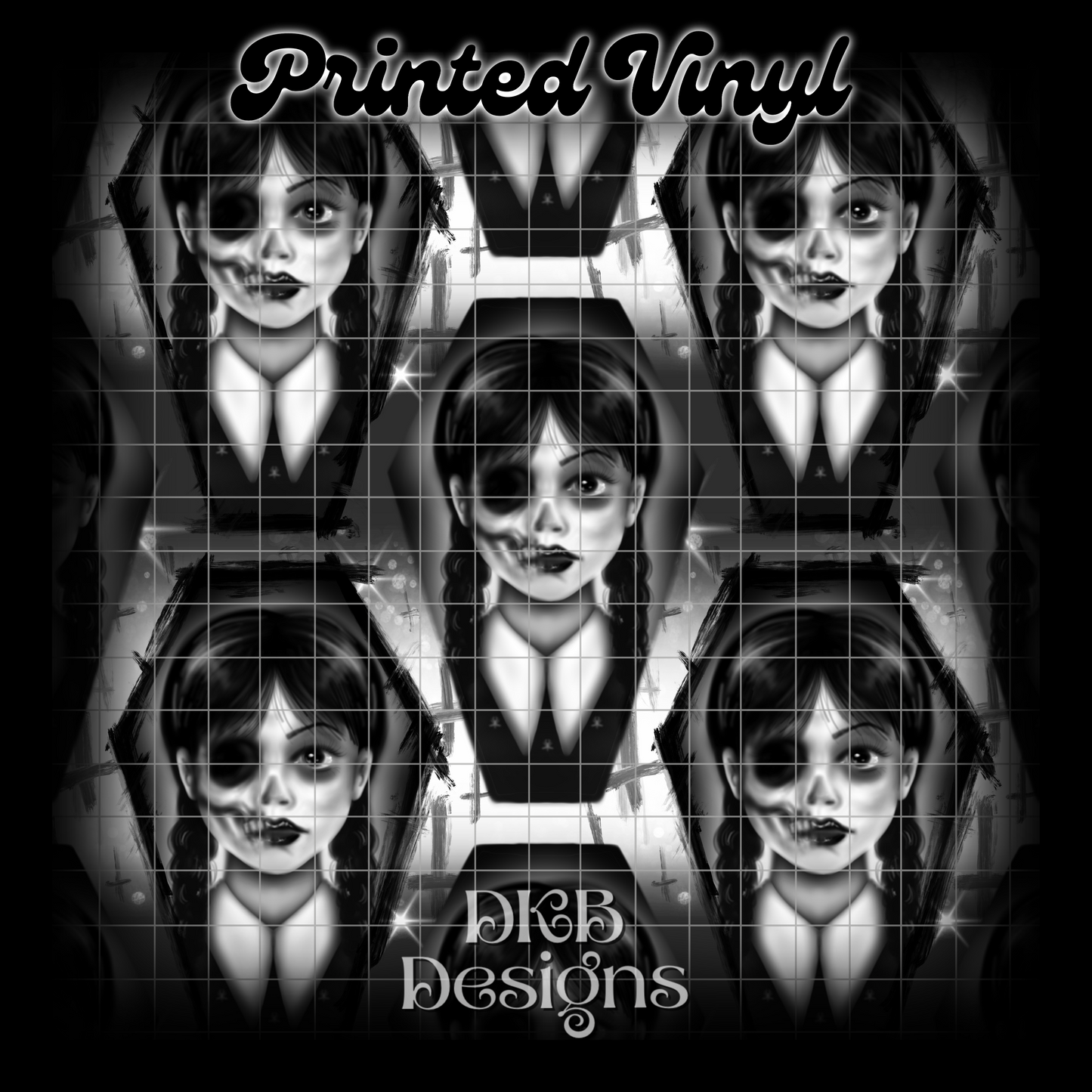 Dead Wednesday Printed Vinyl