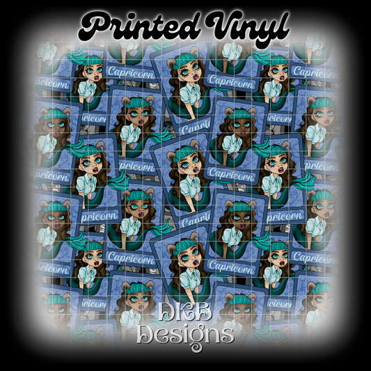 Capricorn Printed Vinyl