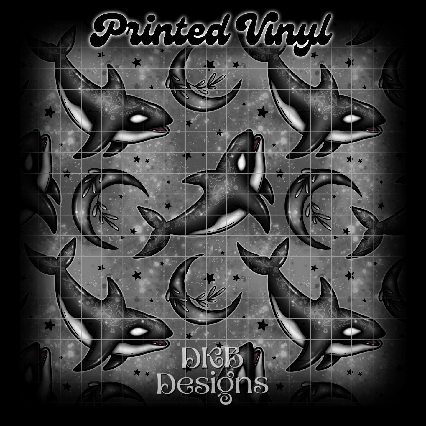 Orca sky Printed Vinyl